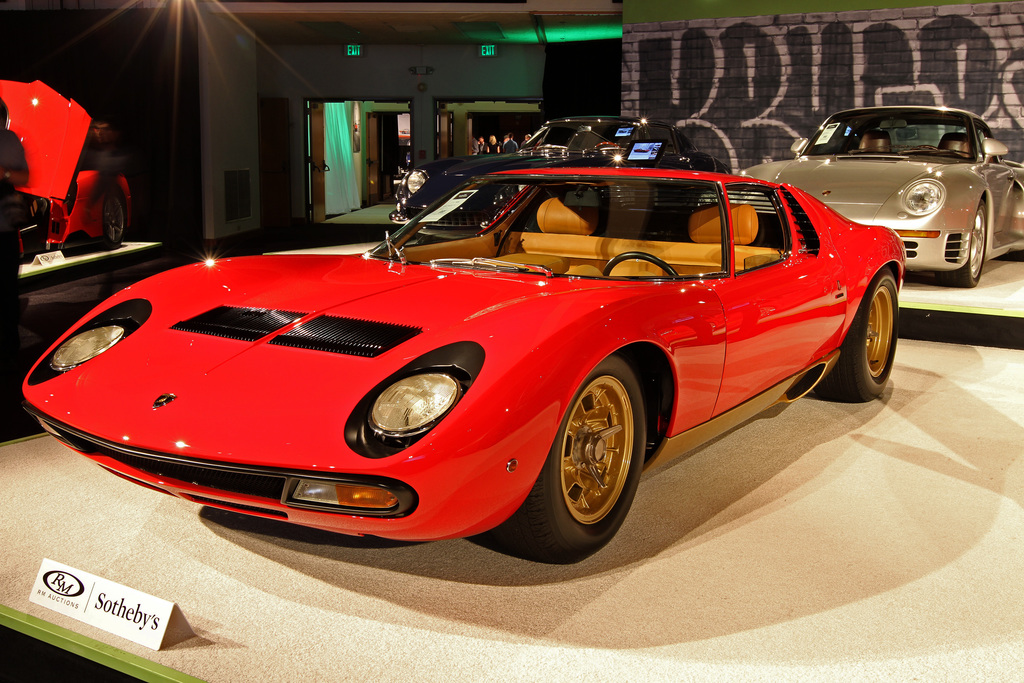 1971→1973 Lamborghini Miura P400 SV