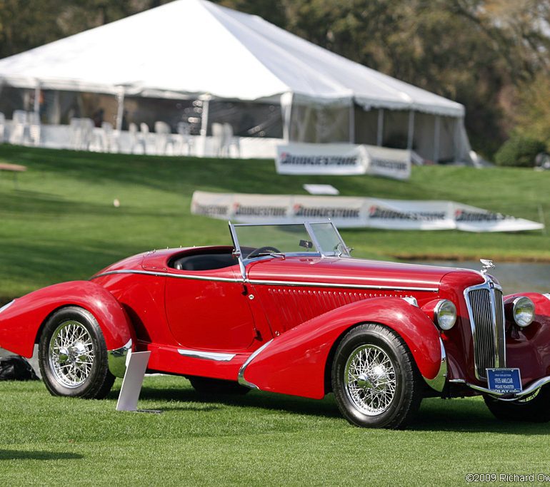 1935→1936 Amilcar Pégase G36 Racer