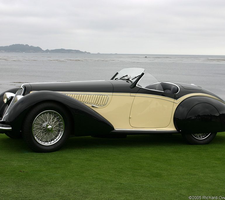 1937→1938 Alfa Romeo 8C 2900B Corto Spyder