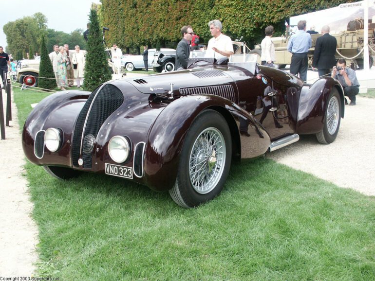 1939 Alfa Romeo 6C 2500 SS Spider Corsa