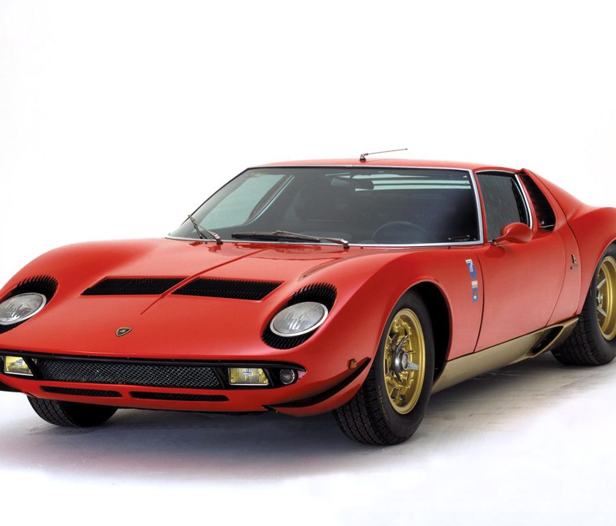 Lamborghini Miura P400 Supercar 1960s