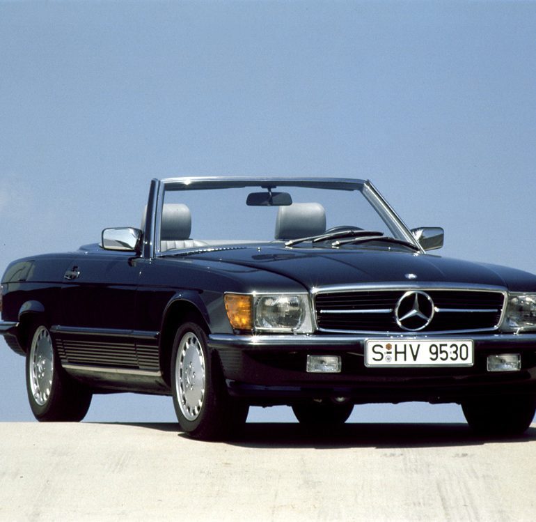 1981→1989 Mercedes-Benz 500SL