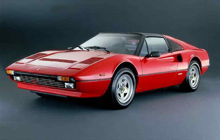 1977→1980 Ferrari 308 GTS