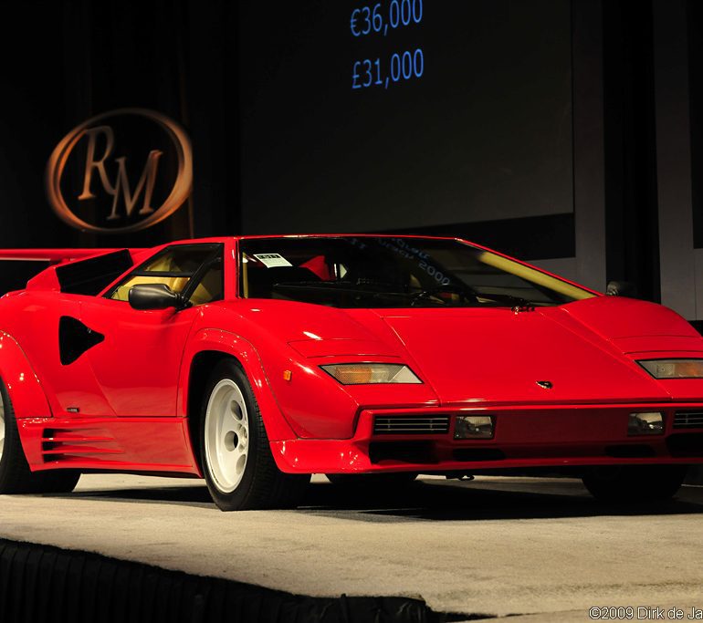 1985→1988 Lamborghini Countach LP5000 QV