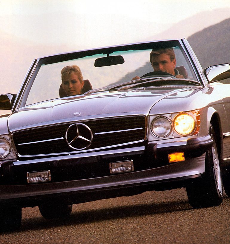 1986→1989 Mercedes-Benz 560 SL