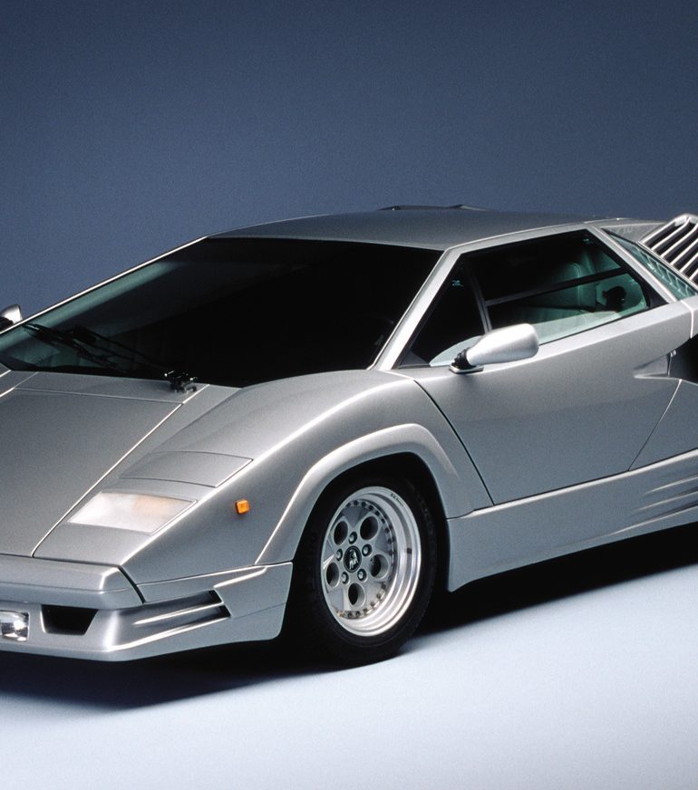 1988→1990 Lamborghini Countach 25th Anniversario