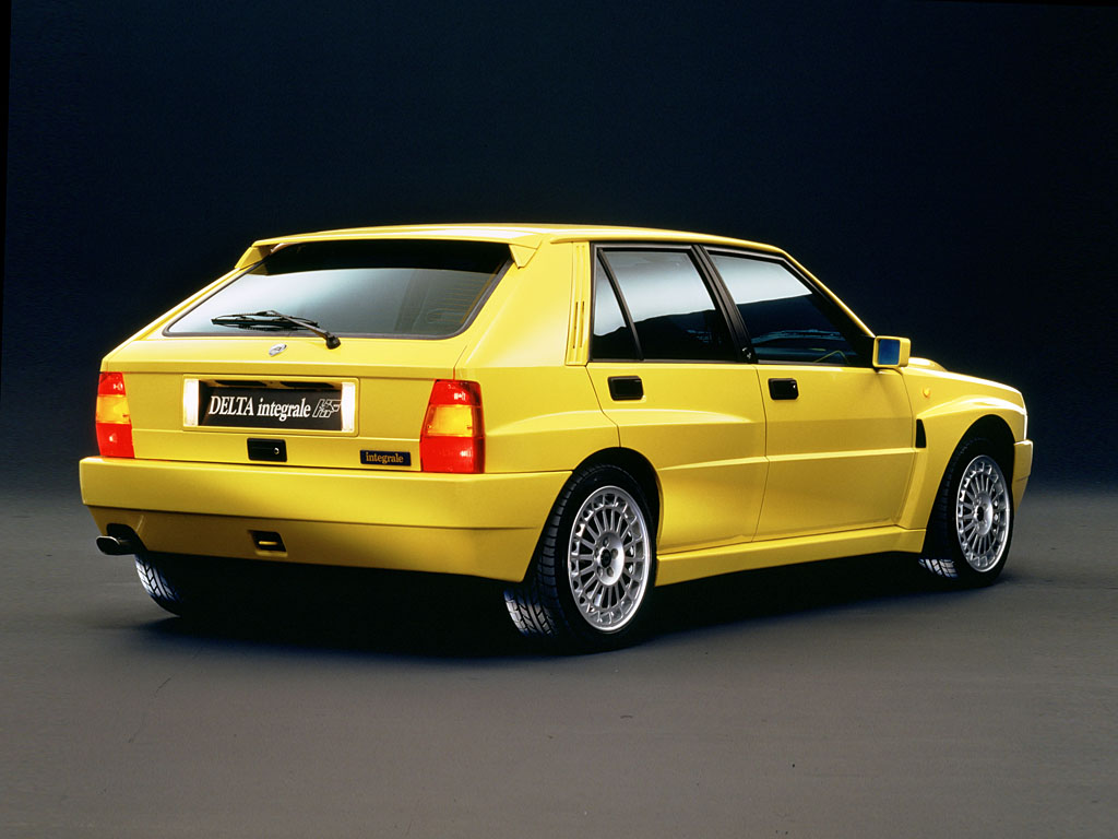 You Could Put A Smile On Your Face With Mr. Bean's 1993 Lancia Delta HF  Integrale Evo II