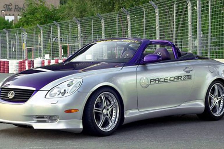 2002 Lexus SC430 Pace Car