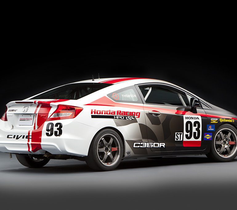 2011 HPD Civic Si Racecar