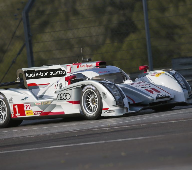 2013 Audi R18 e-tron quattro Langheck