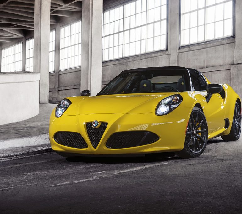 2015 Alfa Romeo 4C Spider