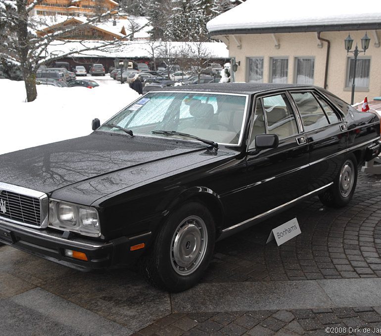 1986→1990 Maserati Quattroporte III Royale