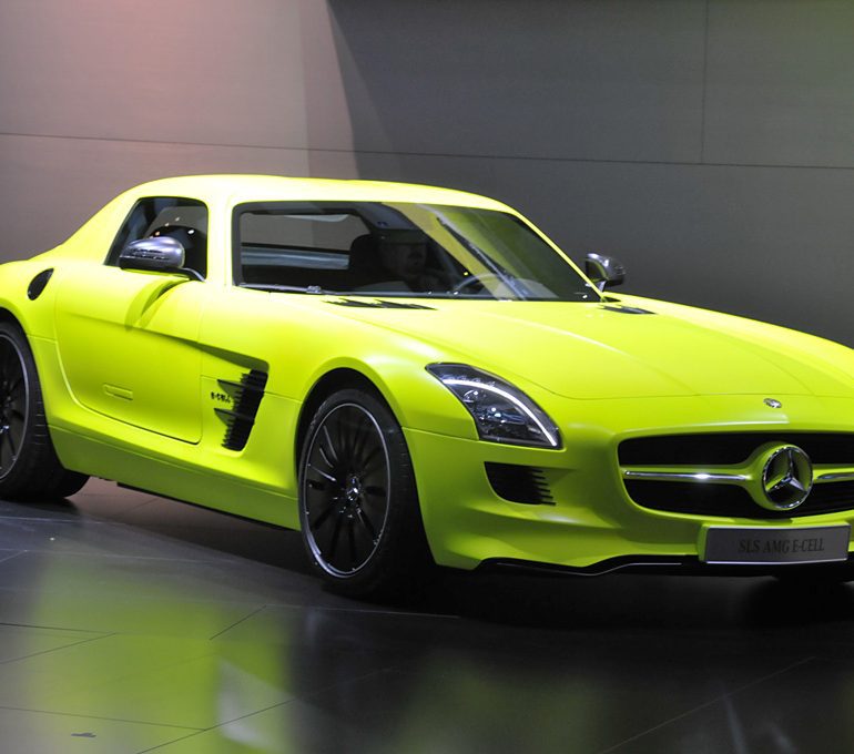 2011 Mercedes-Benz SLS AMG E-CELL