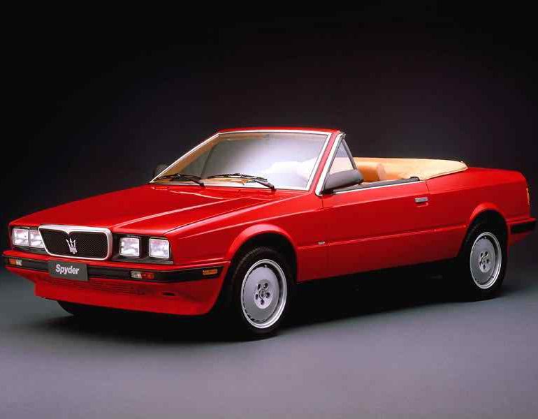 1984→1988 Maserati Spyder