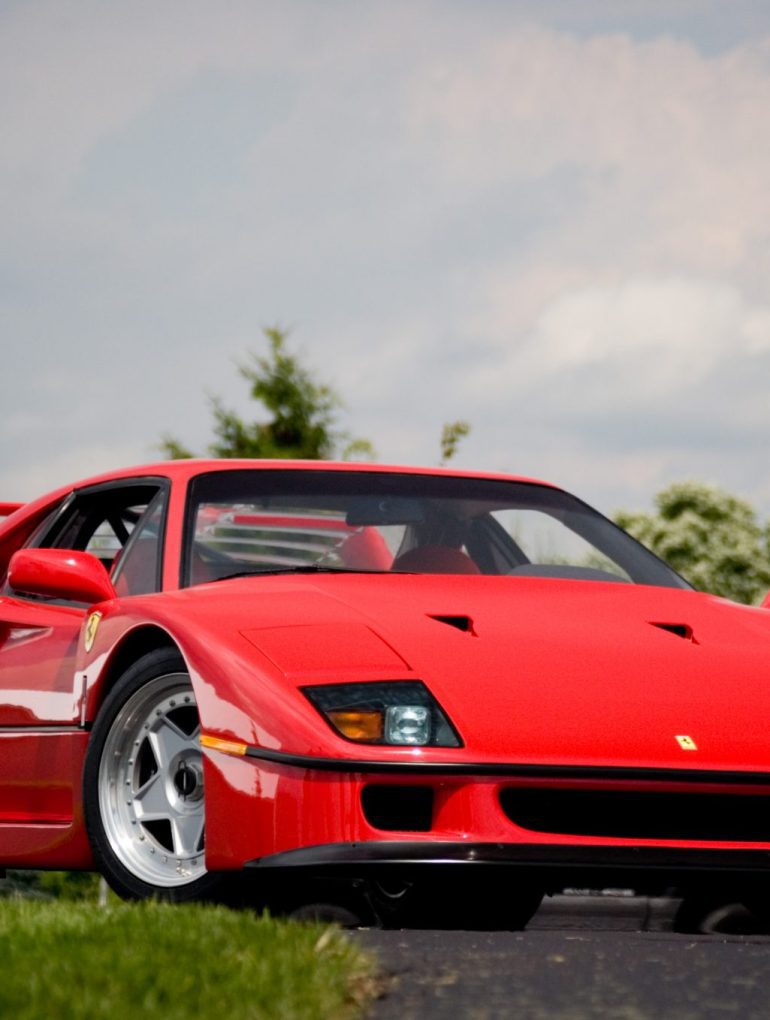 Ferrari f40 1980s supercars eighties