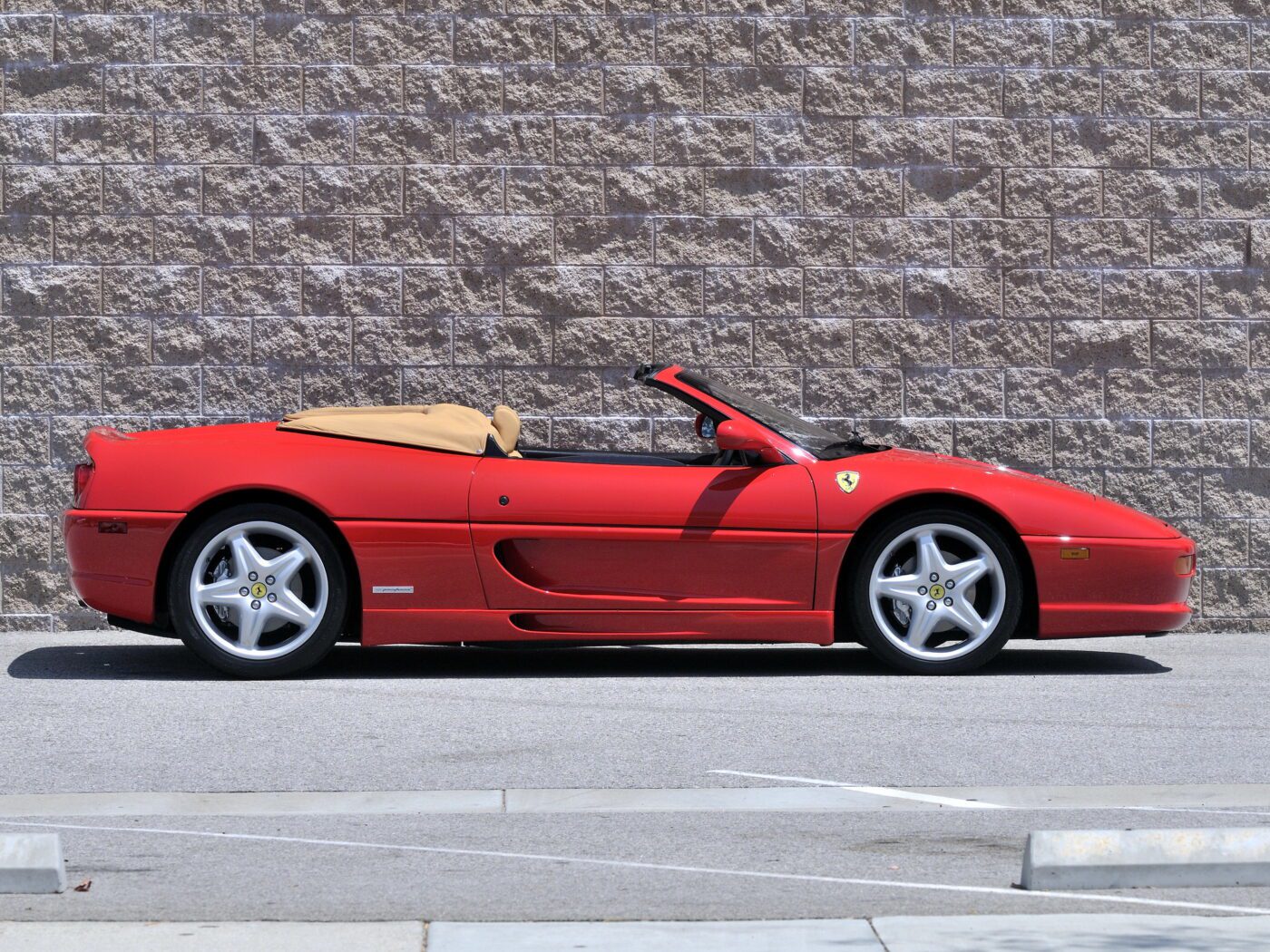 ferrari f355 spider black