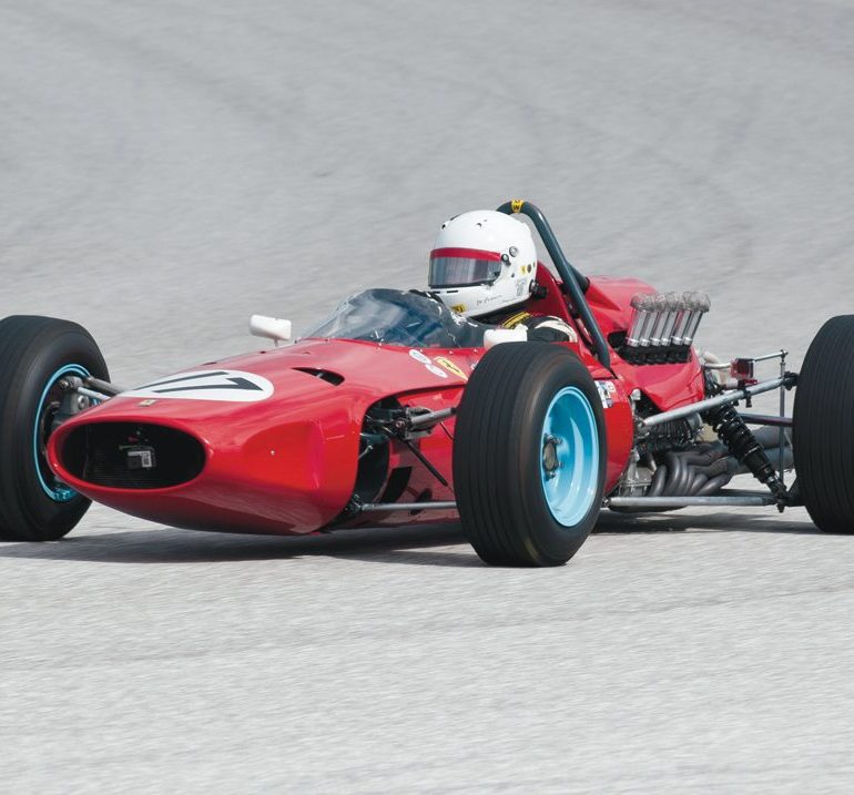 Driving this 1965 Ferrari 1512 F1 is Joe Colasacco Photo: Chuck Andersen