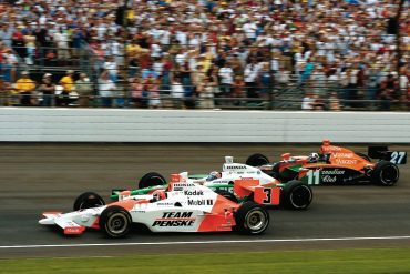 Franchitti (27) started from the front row at Indianapolis in 2007, and went on to win his first 500. Photo: Jim Hatfield