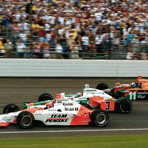 Franchitti (27) started from the front row at Indianapolis in 2007, and went on to win his first 500. Photo: Jim Hatfield