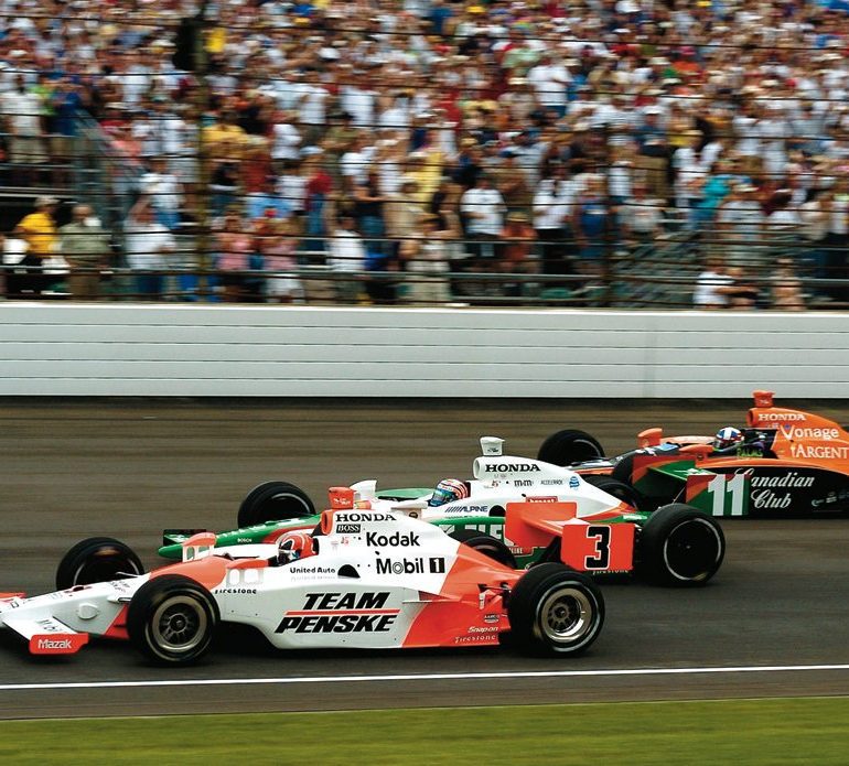 Franchitti (27) started from the front row at Indianapolis in 2007, and went on to win his first 500. Photo: Jim Hatfield