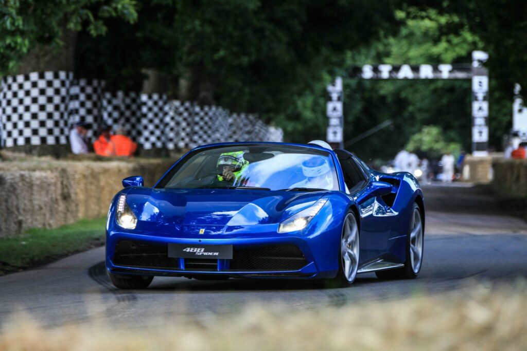 2016 Goodwood Festival of Speed - Ferrari Firing on All Cylinders