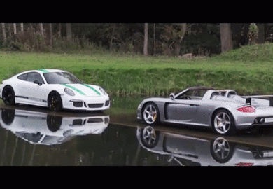 VIDEO: Which Do You Prefer? A Porsche Carrera GT or a Porsche 911R?