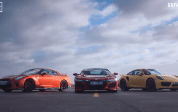 NSX vs 911 vs GTR