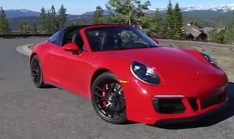 A Short Walkthrough of a 2017 Porsche 911 Targa 4 GTS