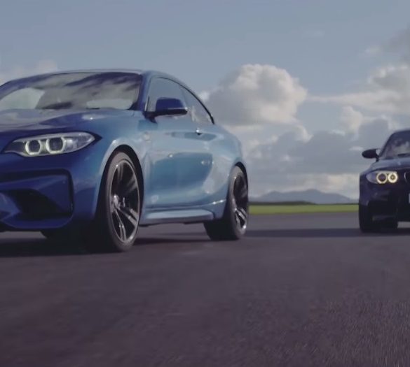 Chris Harris Pits the BMW M2 and BMW 1M Coupe Against Each Other