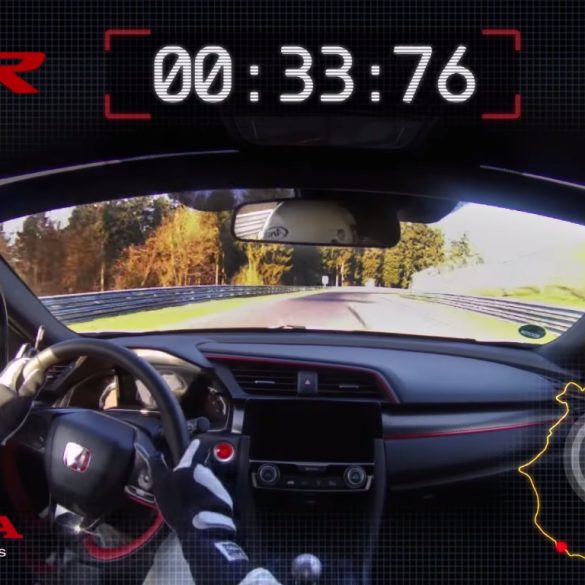 Honda Civic Type R Breaks the Nurburgring Front-Drive Lap Record