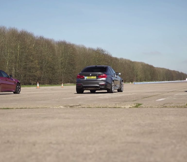 BMW M3 v Mercedes-AMG C63 S v Alfa Romeo Giulia QV - Face Off