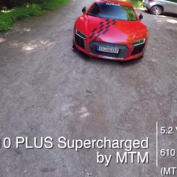 Supercharged Audi R8 V10 Plus by MTM Test Drive