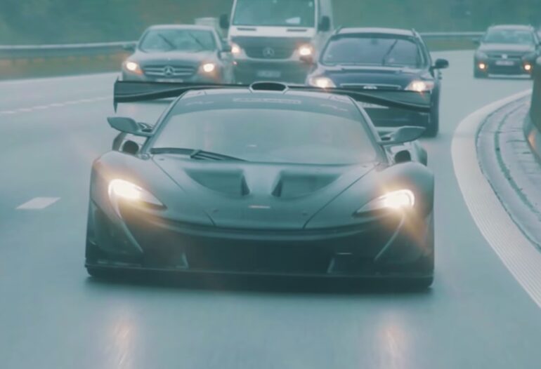 Behind the Scenes Footage of McLaren P1 LM's Historic Lap Record at ...