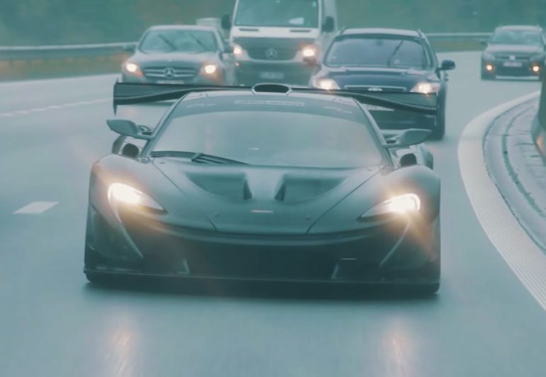 Behind the Scenes Footage of McLaren P1 LM's Historic Lap Record at Nurburgring