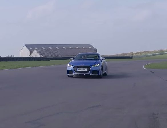 Audi TT RS Going All Out on Anglesey Circuit