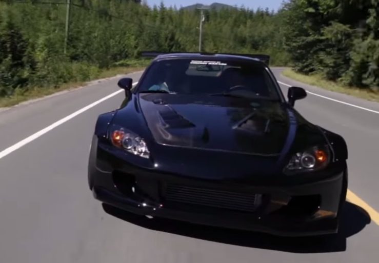 Supercharged and Sleek Honda S2000 Goes for a Quick Drive