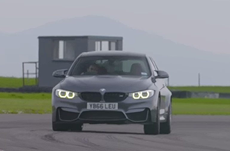 Testing the Speed of the BMW M3 Competition Pack in Anglesey