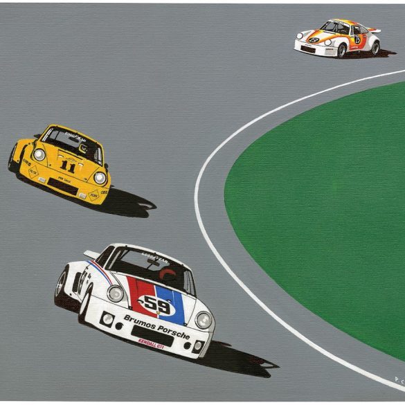 Brumos Porsche 911 Carrera RSR Artwork