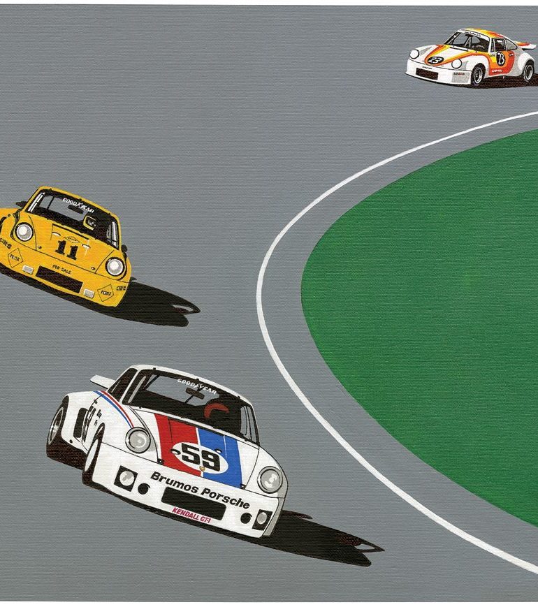 Brumos Porsche 911 Carrera RSR Artwork