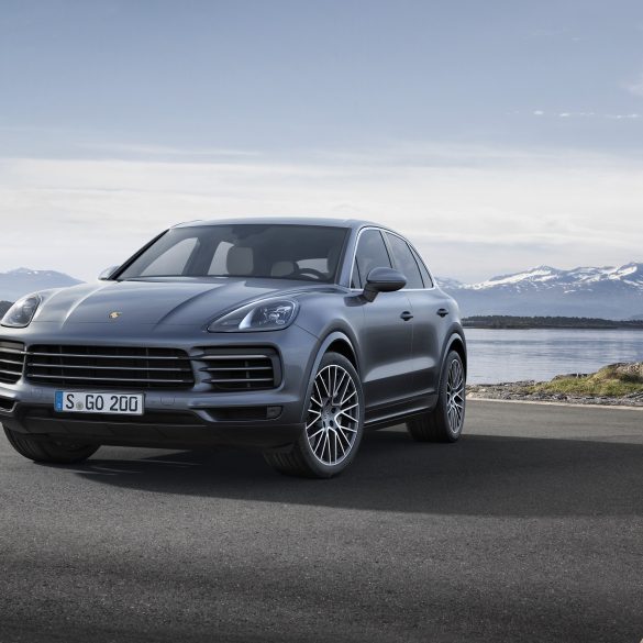 2019 Porsche Cayenne, as unveiled at the Montreal International Auto Show, Canada, in January 2018