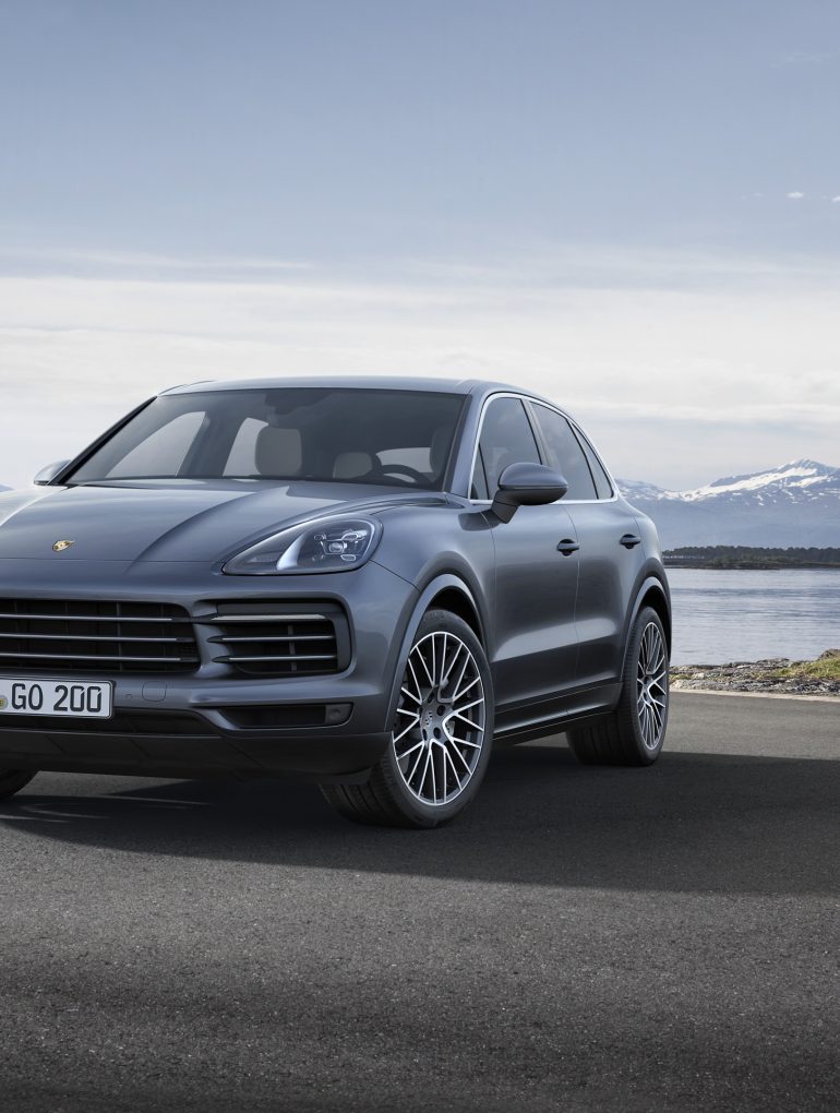 2019 Porsche Cayenne, as unveiled at the Montreal International Auto Show, Canada, in January 2018