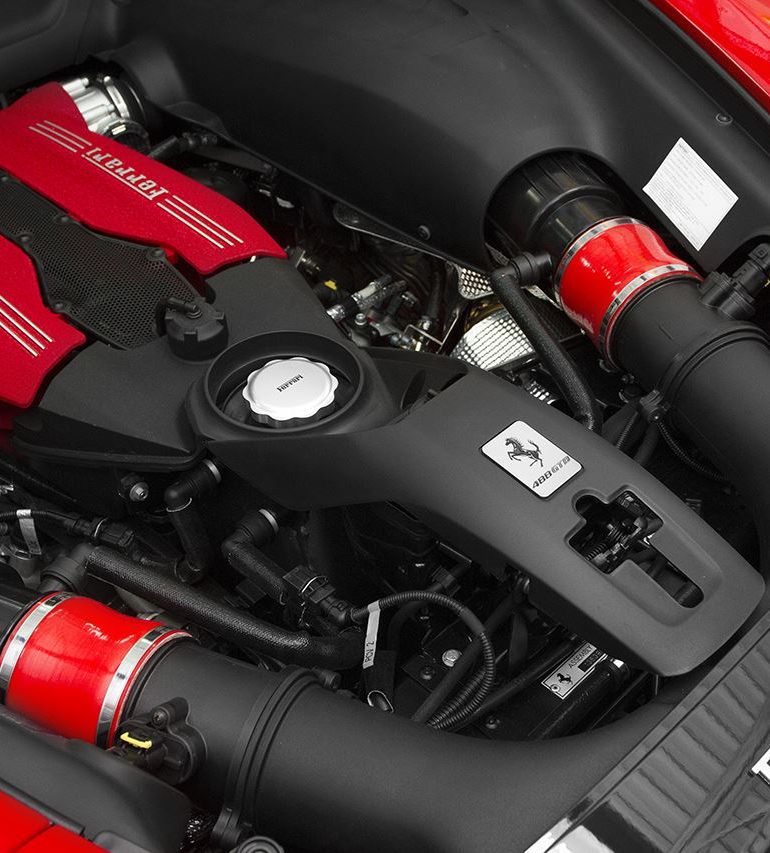 Ferrari 488 Engine