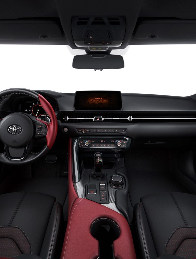 2020 Toyota Supra interior