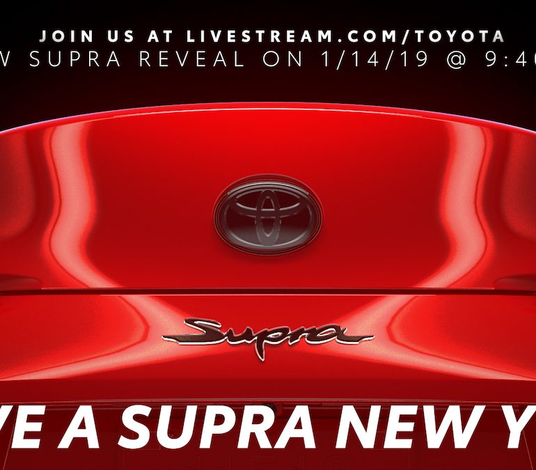 Toyota Supra Teser image