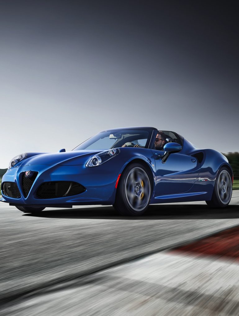 alfa romeo 4C Spider Italia