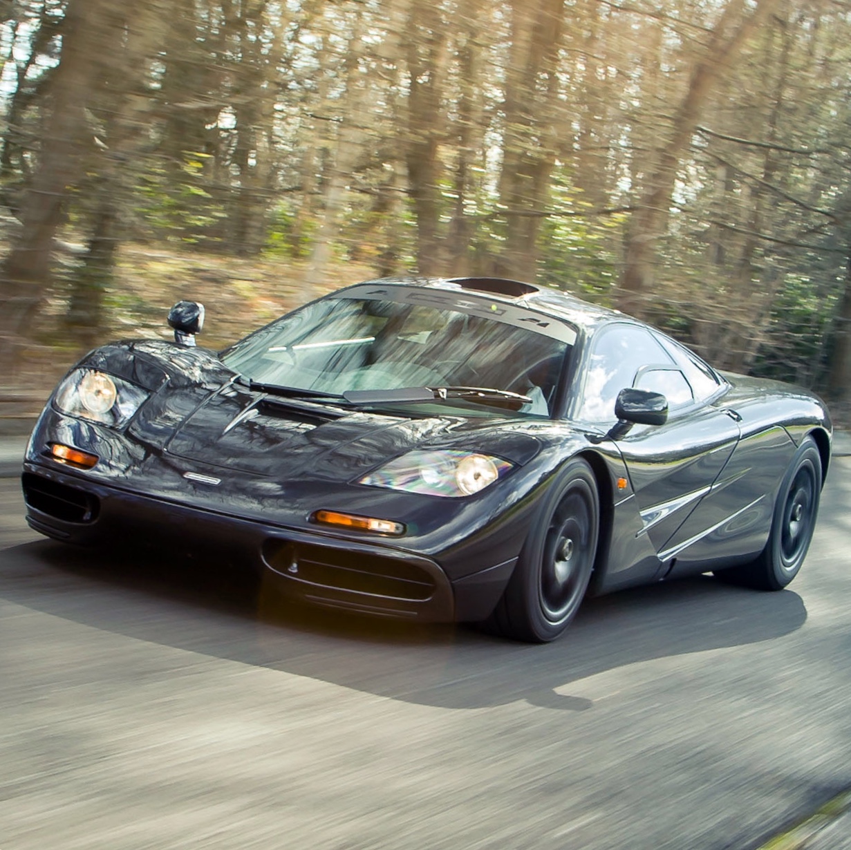 MCLAREN f1 GTR Orange