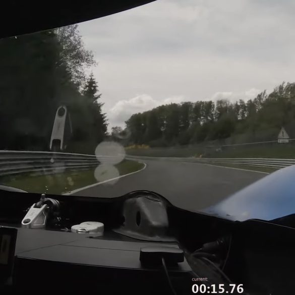 VW ID R at Nurburgring