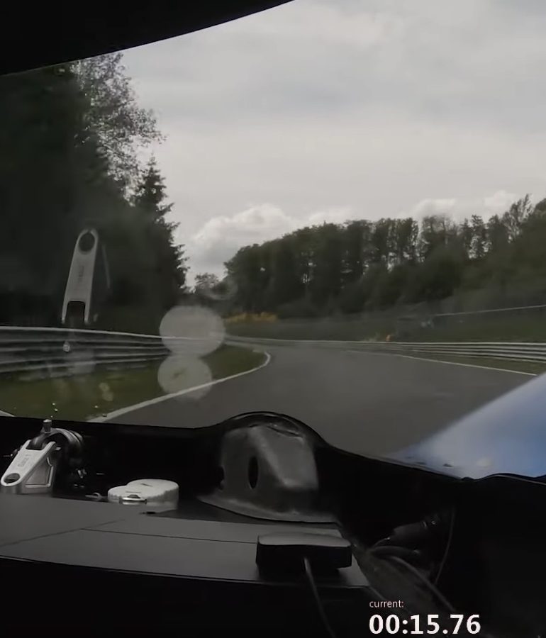 VW ID R at Nurburgring