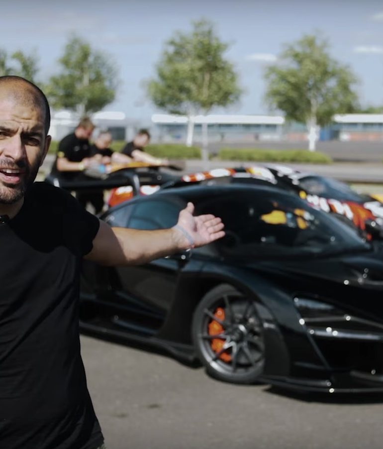 McLaren Senna and a 650S GT3