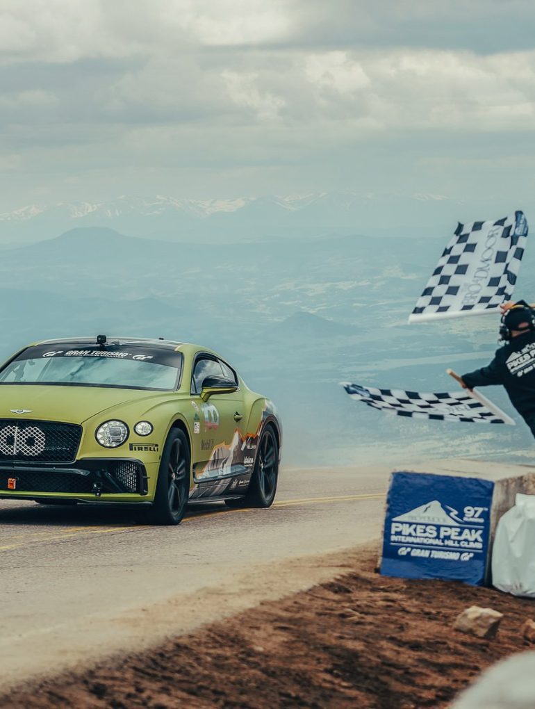 Bentley Continental GT Pikes Peak Record 2019